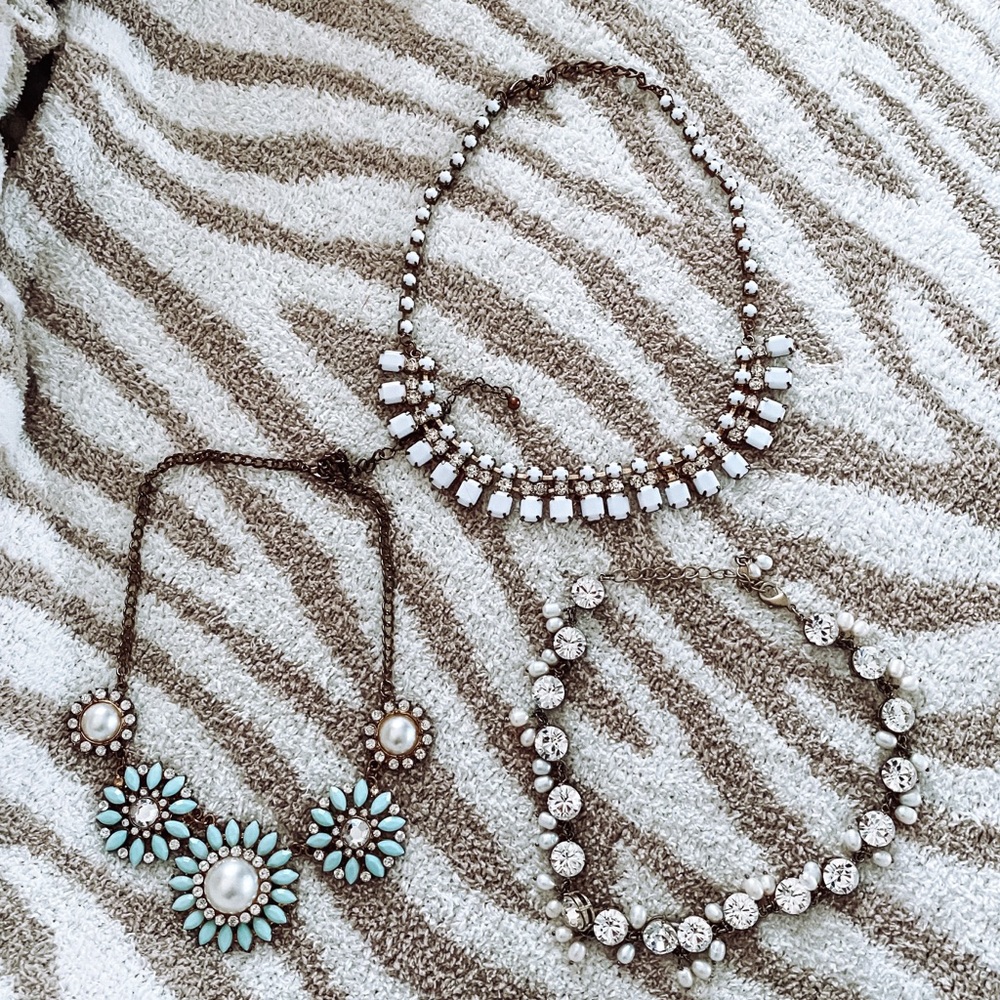 Bundle of 3 fashion necklaces